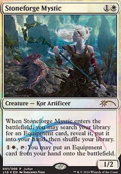 Stoneforge Mystic feature for Boros Stoneblade