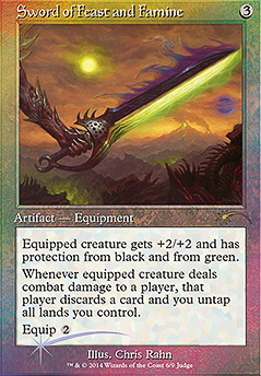 Featured card: Sword of Feast and Famine
