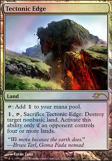 Featured card: Tectonic Edge