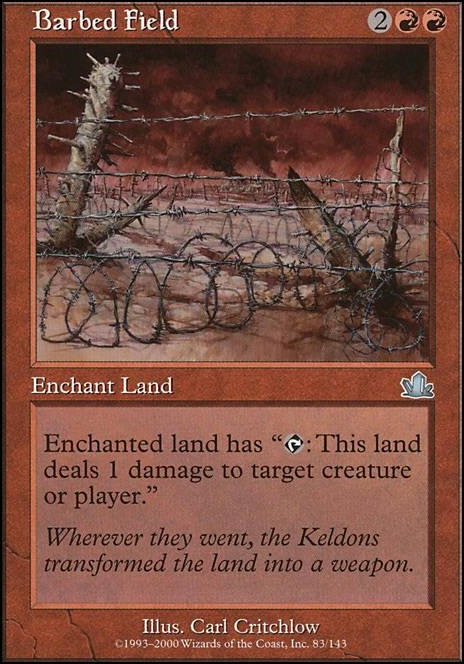 Featured card: Barbed Field