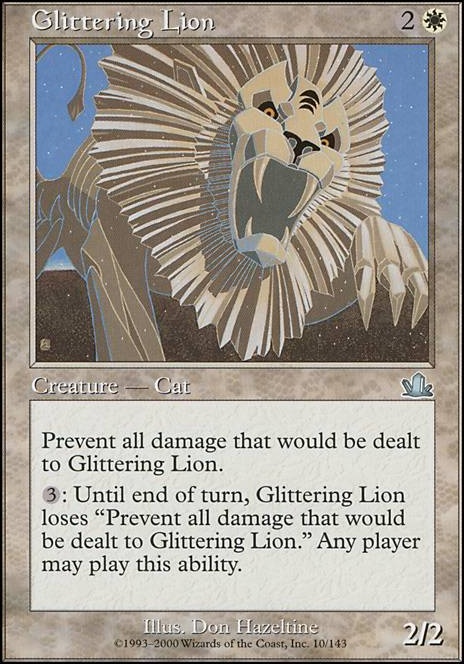 Featured card: Glittering Lion