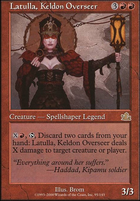 Featured card: Latulla, Keldon Overseer