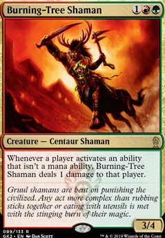 Featured card: Burning-Tree Shaman