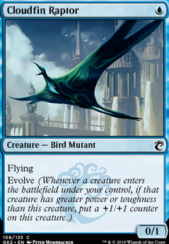 Cloudfin Raptor feature for Simic Evolve