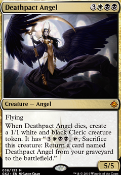 Deathpact Angel feature for Liesa, Shroud of Dusk