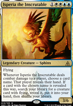 Isperia the Inscrutable feature for Azorius Aggro?