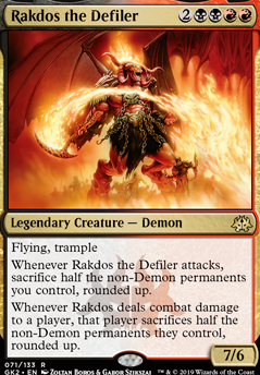 Rakdos the Defiler feature for black/red control