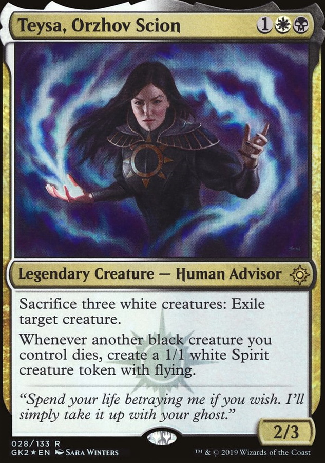 Teysa, Orzhov Scion feature for Teysa - Queen of Engines