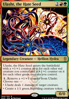 Ulasht, the Hate Seed feature for Ulasht, the Token Devourer