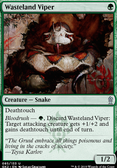 Wasteland Viper feature for Infect-erate
