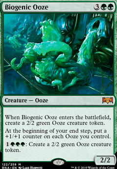 Biogenic Ooze feature for Simic Ooze Tribal