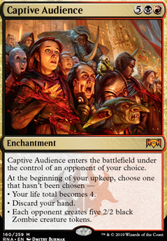 Captive Audience feature for Rakdos Riots