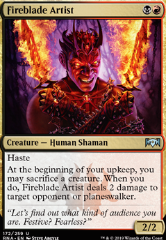 Featured card: Fireblade Artist