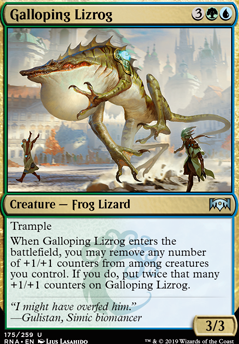 Featured card: Galloping Lizrog