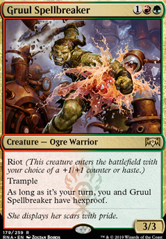 Gruul Spellbreaker feature for "Not Creature? THEN SMASH!" Ruric Thar RIOT