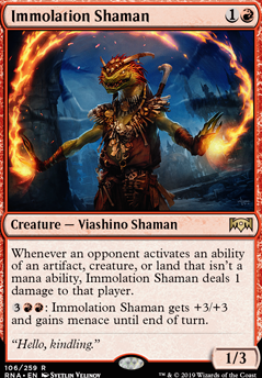Featured card: Immolation Shaman