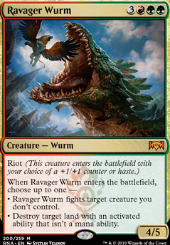 Ravager Wurm feature for Of Wolves and Wurms