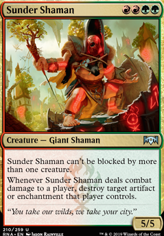 Featured card: Sunder Shaman