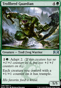 Trollbred Guardian feature for Simic-Proliferate