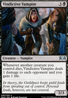 Featured card: Vindictive Vampire