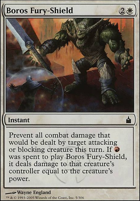 Featured card: Boros Fury-Shield