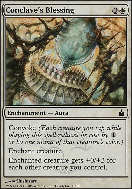 Featured card: Conclave's Blessing