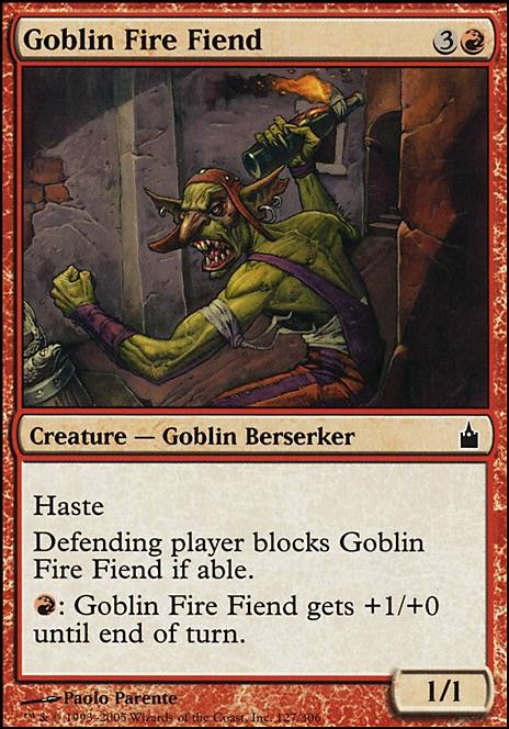 Featured card: Goblin Fire Fiend