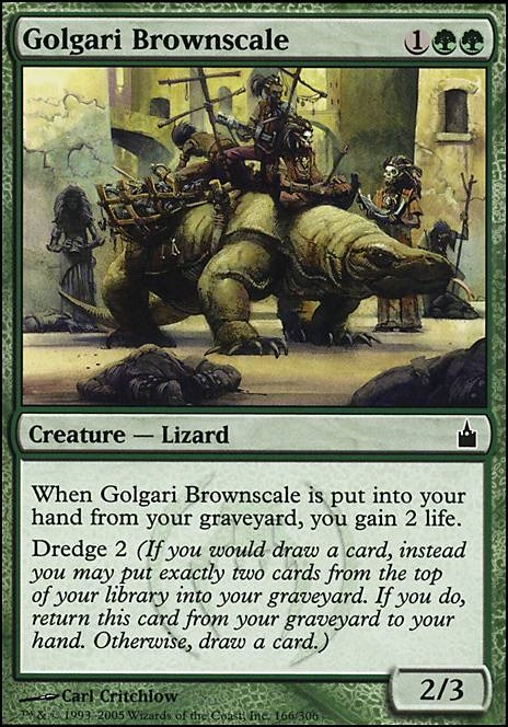 Featured card: Golgari Brownscale