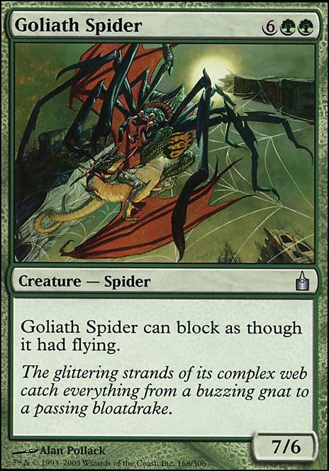 Featured card: Goliath Spider