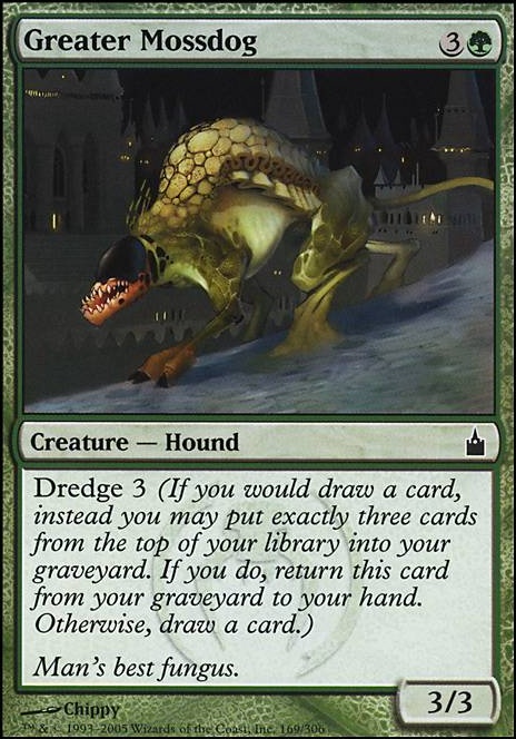 Featured card: Greater Mossdog