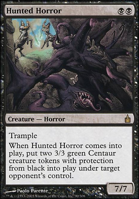 Featured card: Hunted Horror