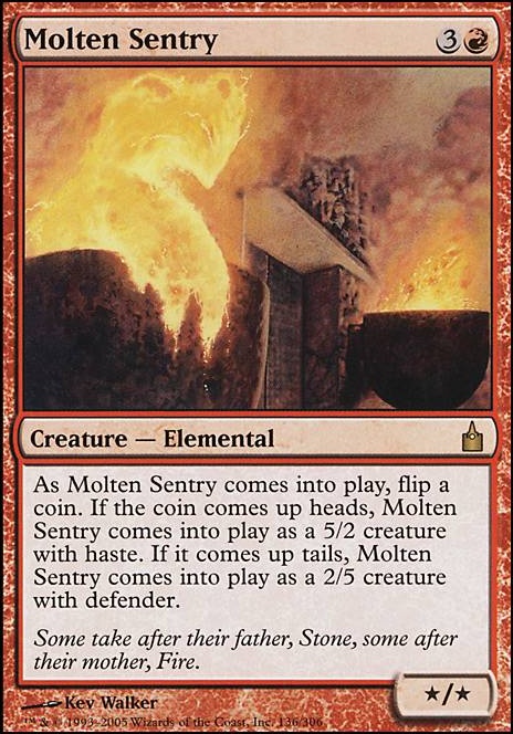 Featured card: Molten Sentry