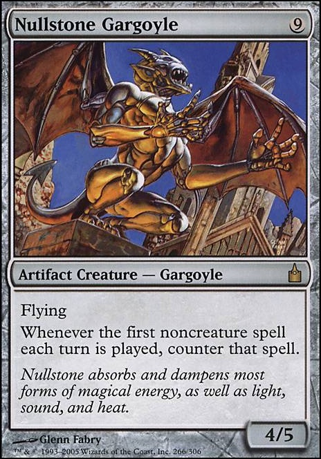 Featured card: Nullstone Gargoyle