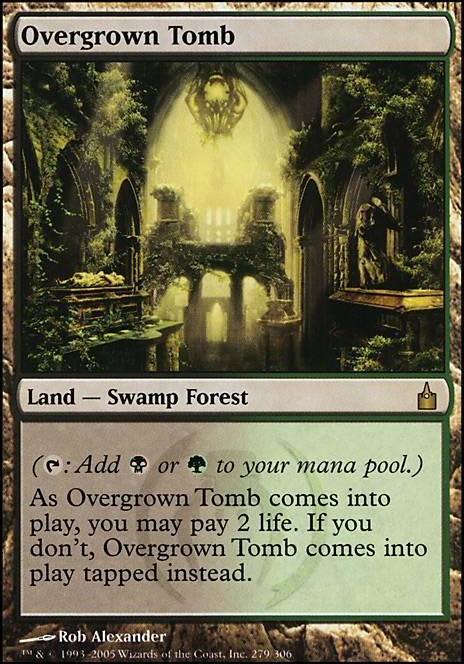 Overgrown Tomb feature for Jund Monsters
