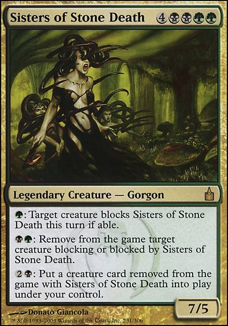 Featured card: Sisters of Stone Death