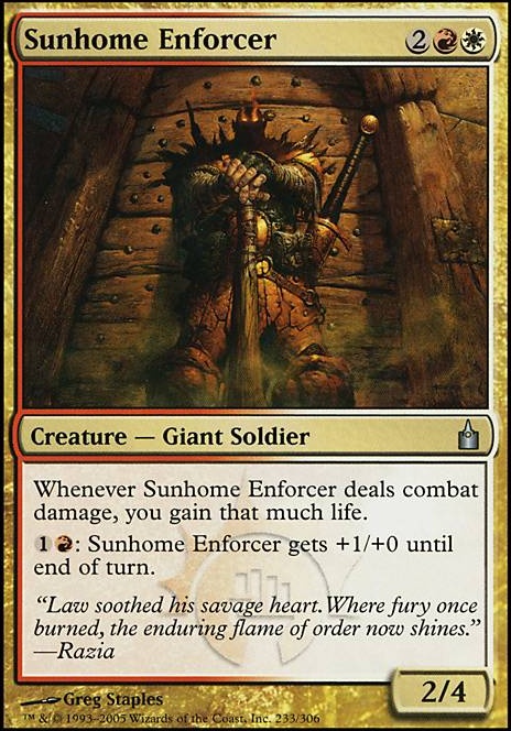 Featured card: Sunhome Enforcer