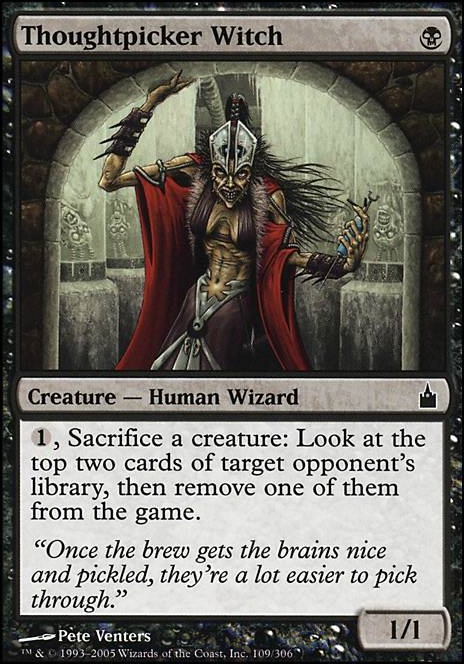 Featured card: Thoughtpicker Witch
