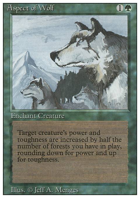 Featured card: Aspect of Wolf
