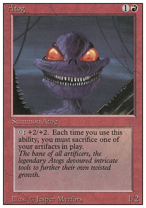 Atog feature for Ready Deck - Hungry Atogs
