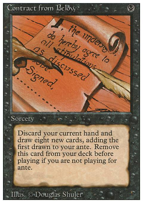 Featured card: Contract from Below