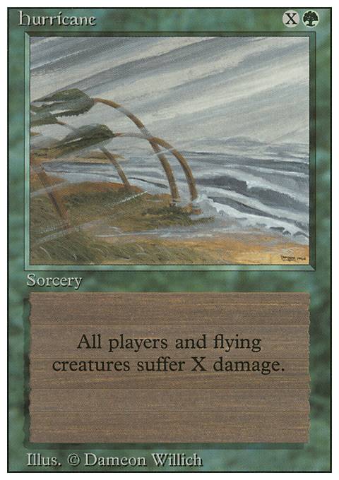 Featured card: Hurricane