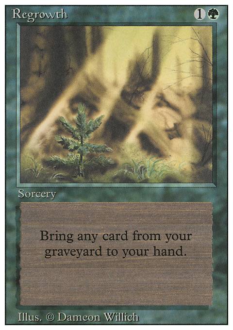 Featured card: Regrowth