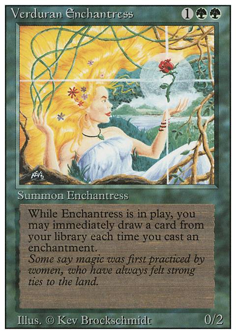 Featured card: Verduran Enchantress