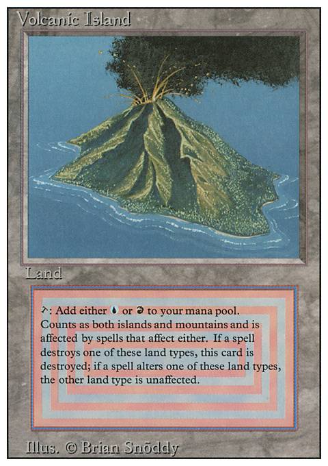 Volcanic Island feature for Izzet