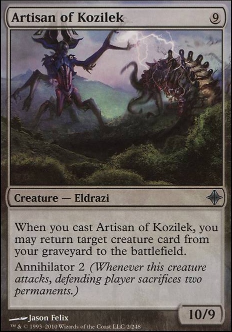 Featured card: Artisan of Kozilek