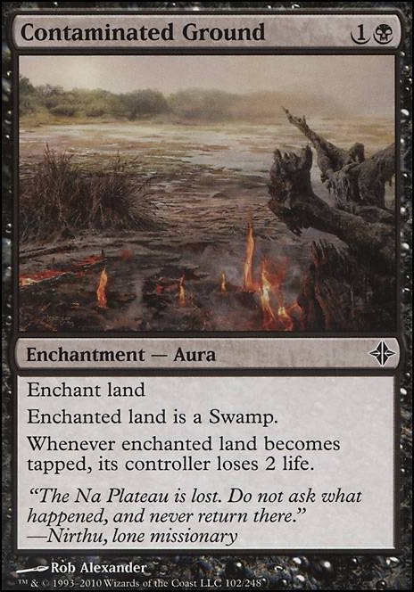 Featured card: Contaminated Ground