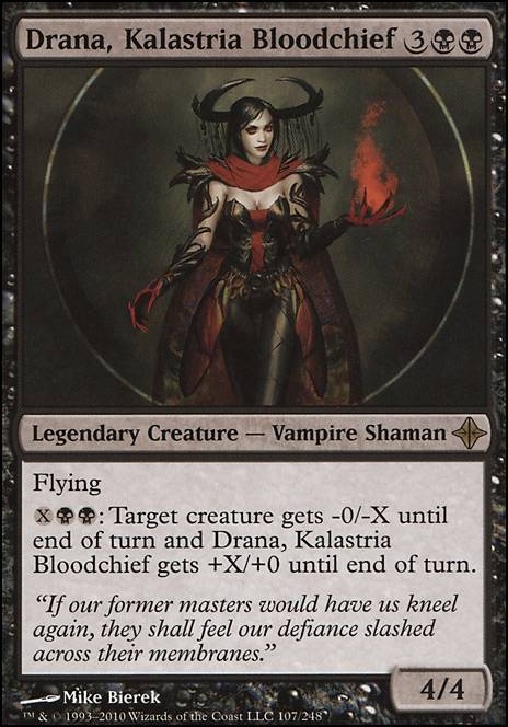 Featured card: Drana, Kalastria Bloodchief