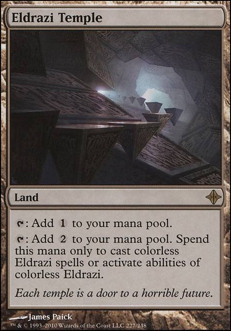 Featured card: Eldrazi Temple
