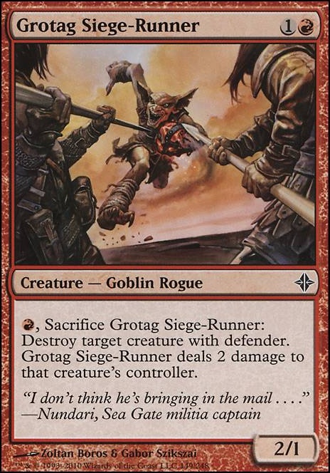 Featured card: Grotag Siege-Runner