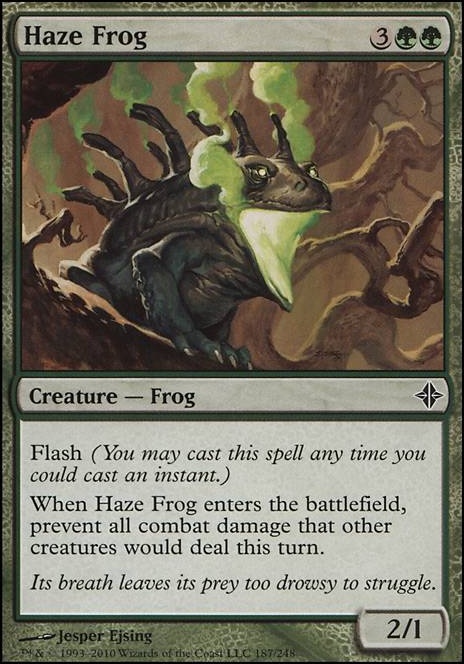 Featured card: Haze Frog